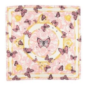 🦋 NWT Versace Medusa & Butterfly Scarf